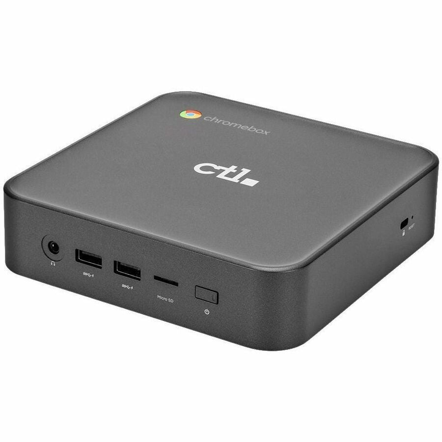 CTL Chromebox CBx3 - Penta-Core Intel Celeron 7305 Wi-Fi 6E Bluetooth 5.3 4GB/256GB AUE 20