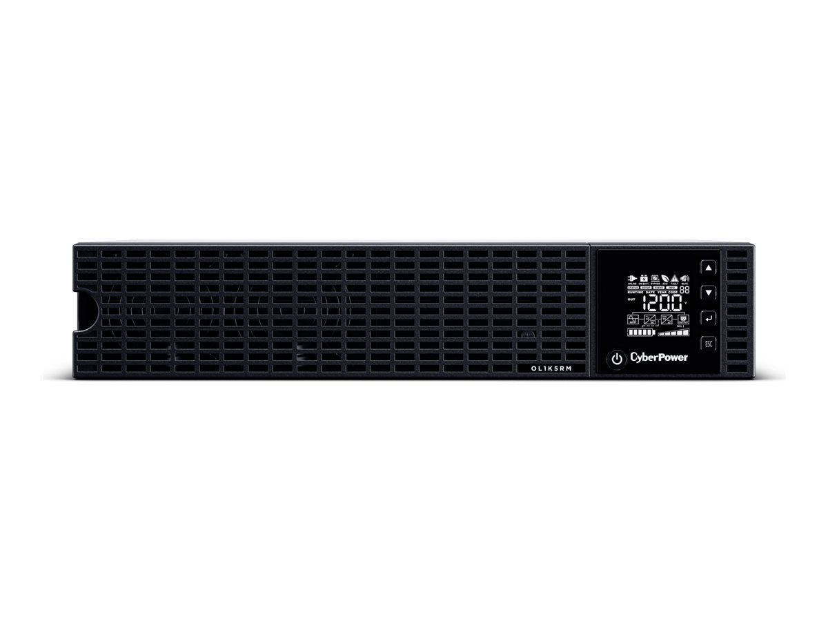 CYBERPOWER OL1K5RM Rack-Mountable Online UPS 1500VA for IT Protection