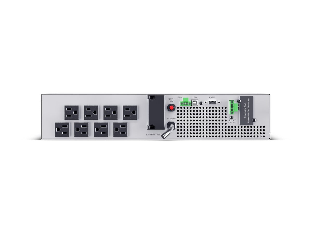 CYBERPOWER OL1K5RM Rack-Mountable Online UPS 1500VA for IT Protection