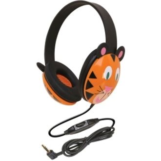 Califone 2810-TI Listening First Stereo Headphones - Tiger Design