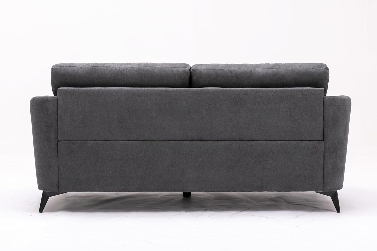 Callie Gray Woven Fabric Sofa Loveseat Chair Set 3Piece