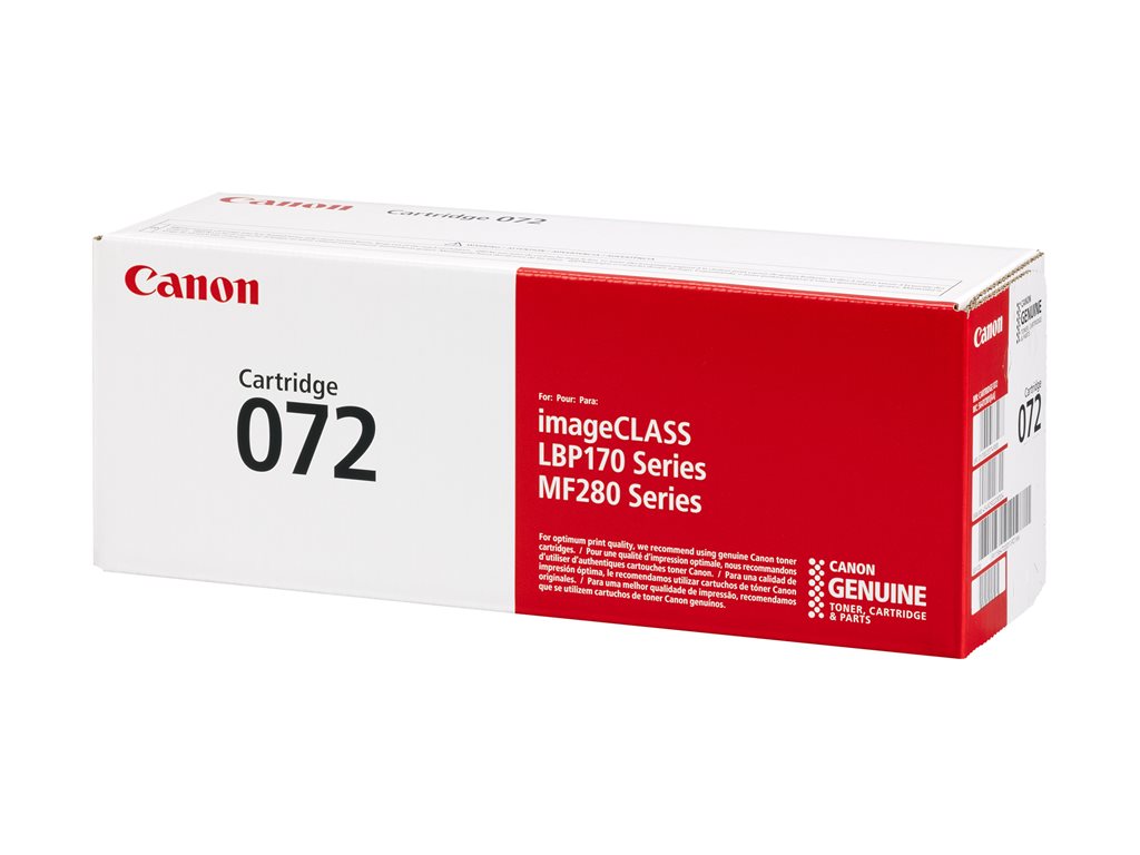 Canon 072 - Black - original - box - toner cartridge - for P/N: 6353C004, 6354C005, 6354C011, 6354C019 5647C001