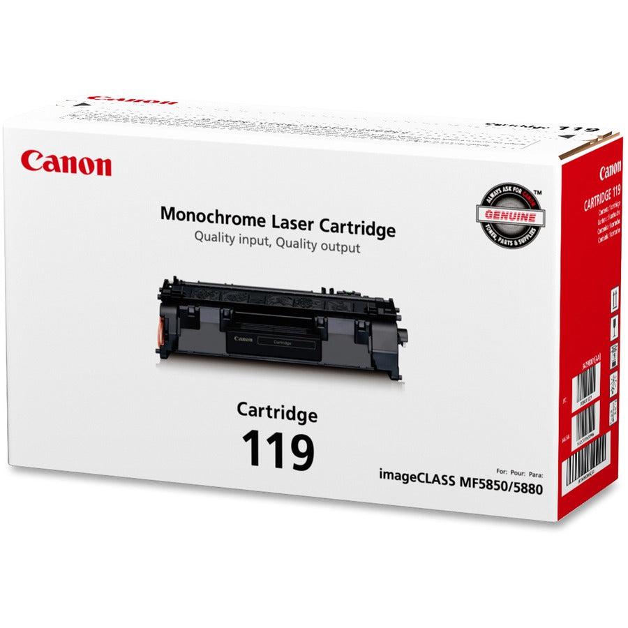 Canon Crg119 Toner Cartridge 1 Pc(S) Original Black