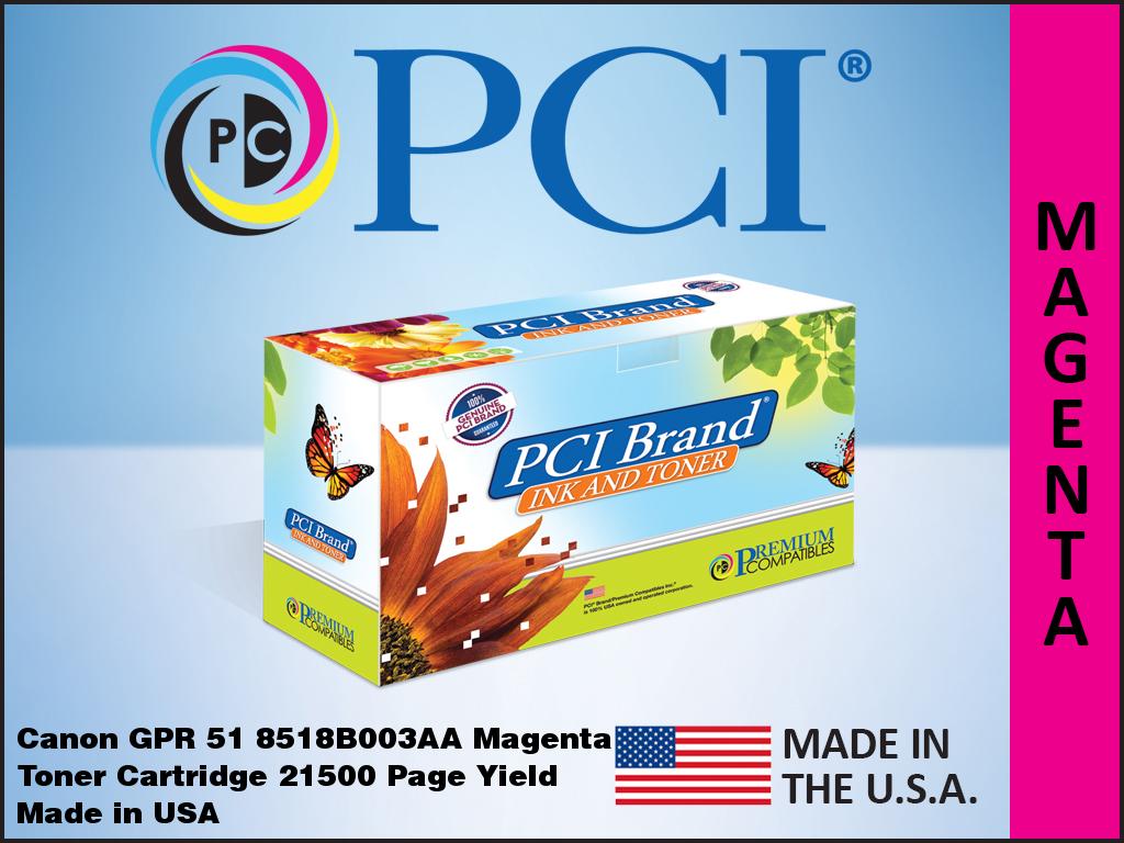 Canon GPR-51 Magenta Toner Cartridge 8518B003AA