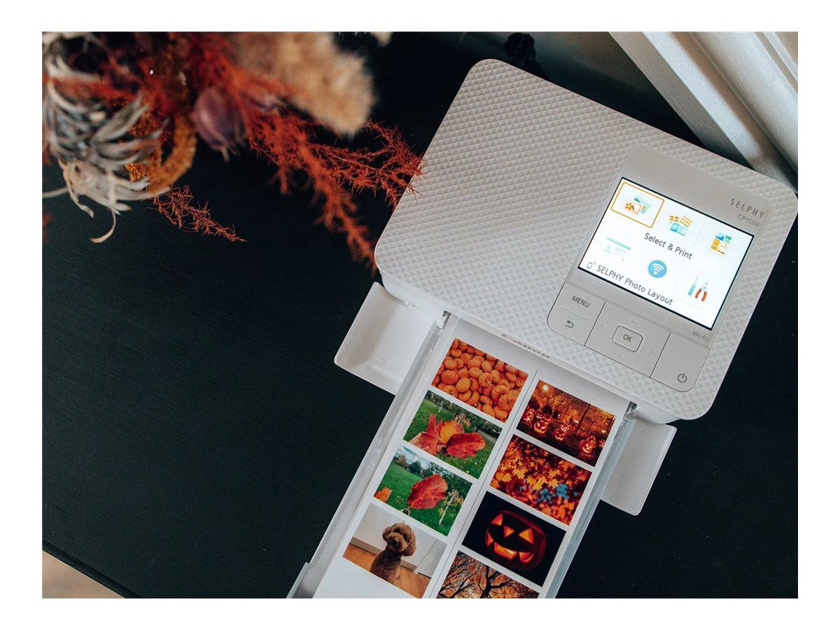 Canon Selphy CP1500 Wireless Photo Printer – Compact 4x6 Prints for Home & Travel