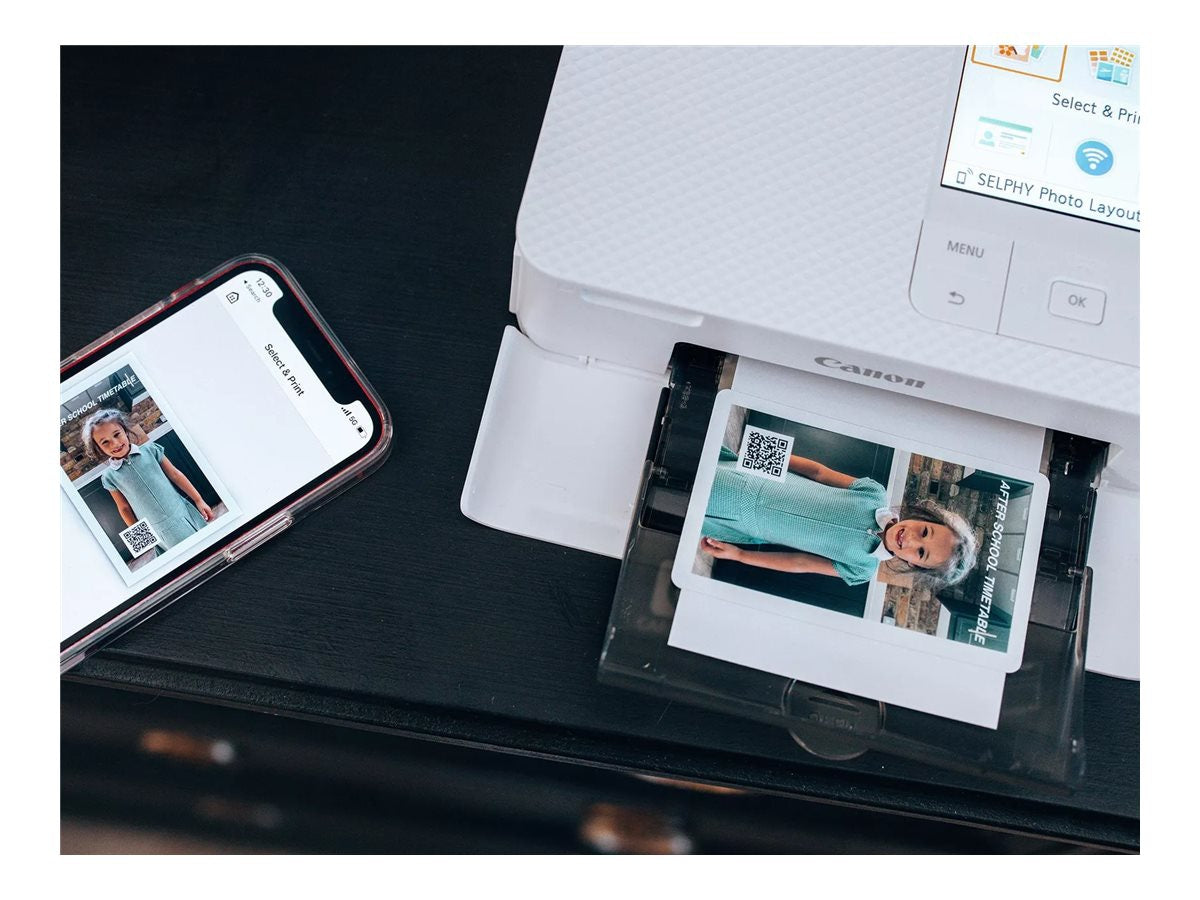 Canon Selphy CP1500 Wireless Photo Printer – Compact 4x6 Prints for Home & Travel