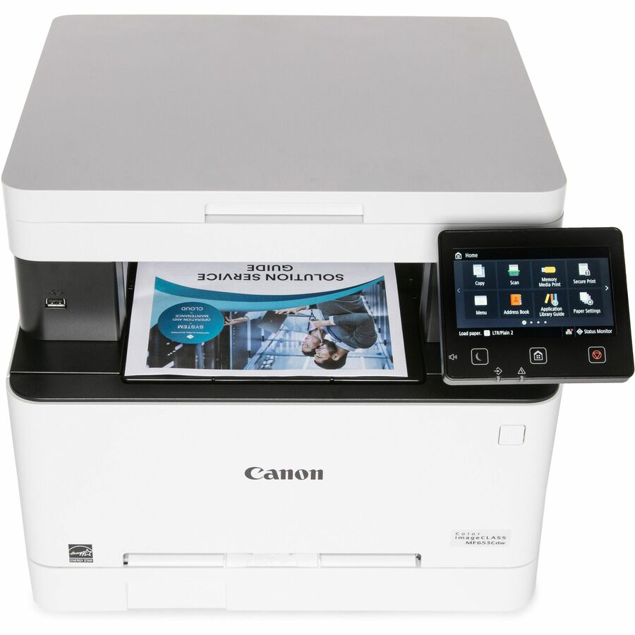 Canon imageCLASS MF653Cdw Wireless Laser Multifunction Printer - Color - White