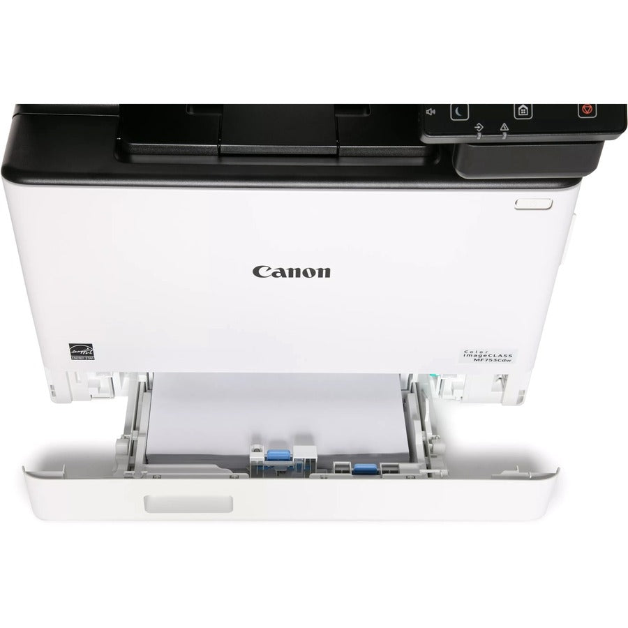 Canon imageCLASS MF753Cdw Wireless Laser Multifunction Printer - Color - White -