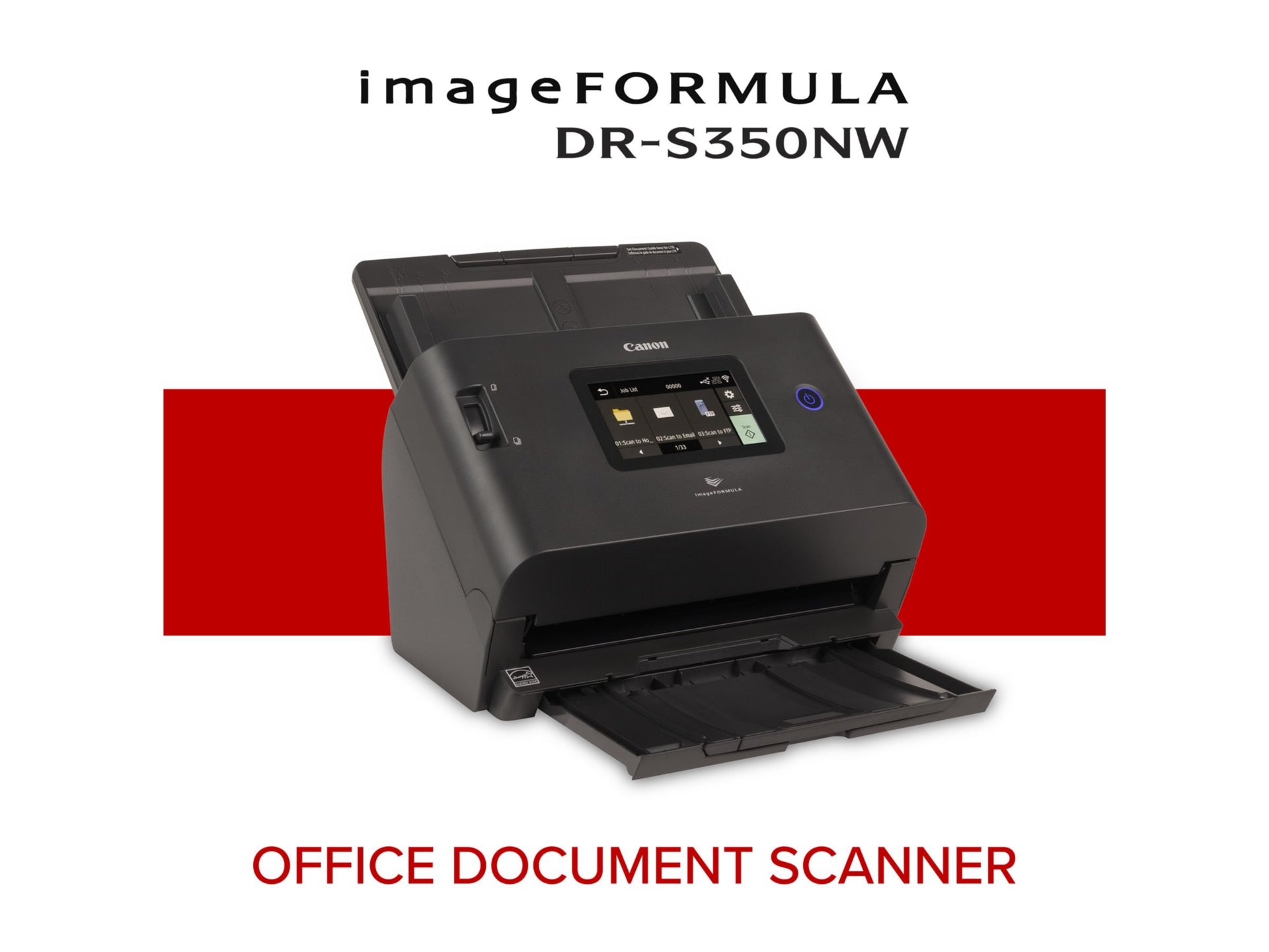 Canon imageFORMULA DR-S350NW Desktop Scanner Wi-Fi OCR