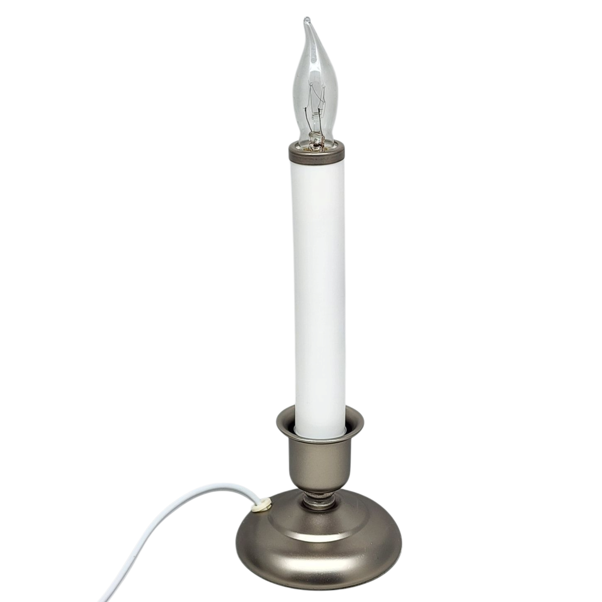 Cape Cod - Pewter Electric Sensor 9 Inch Window Candle