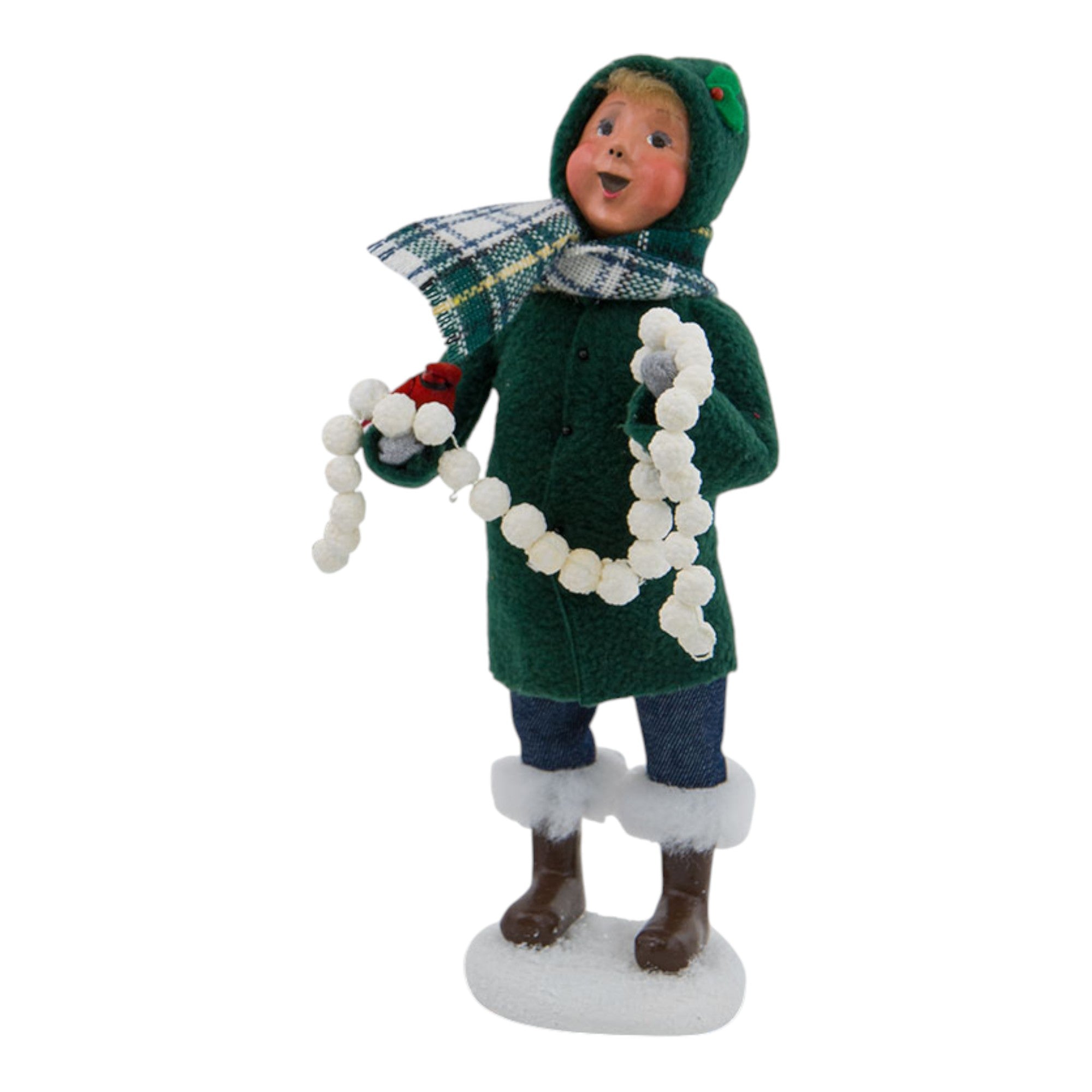 Cardinal Family Carolers - Boy