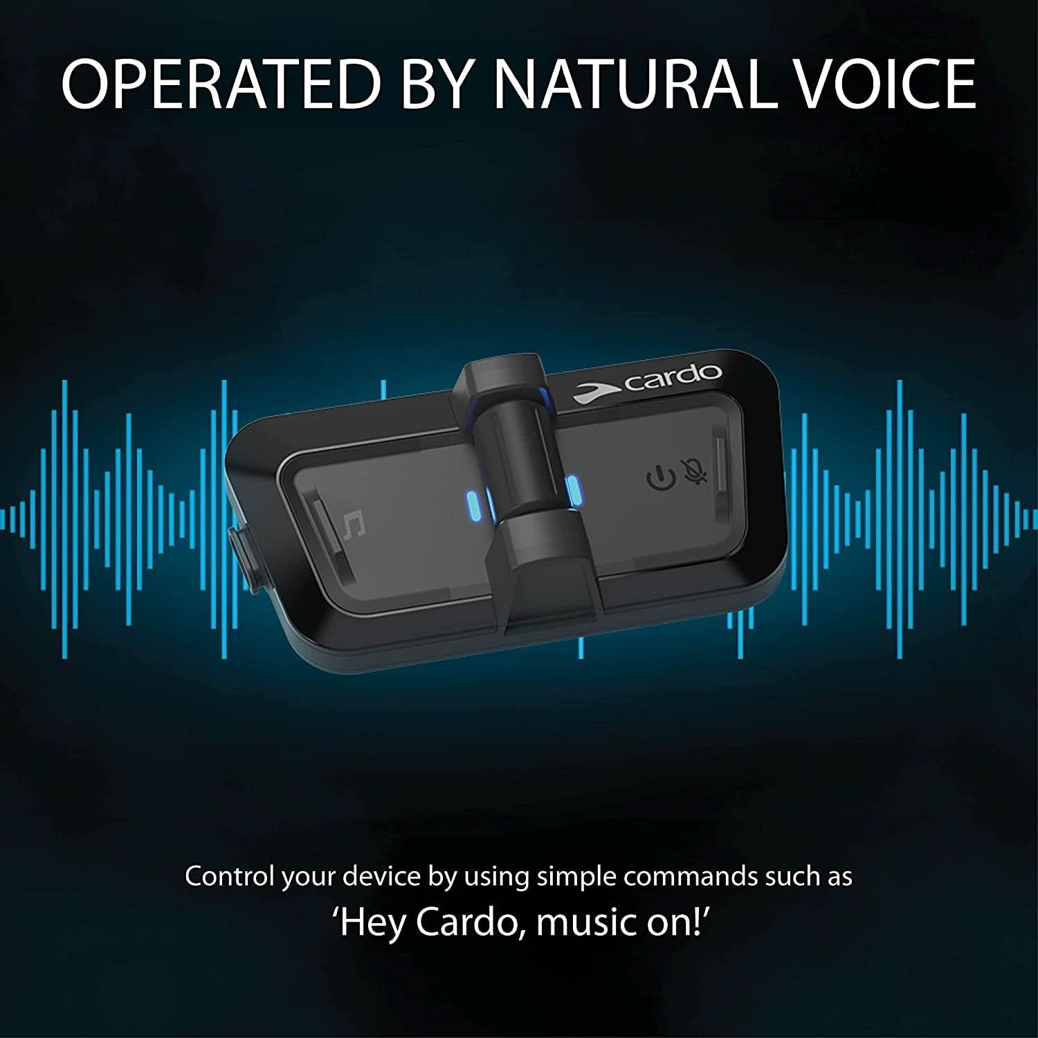 Cardo Packtalk Outdoor Helmet Intercom System IP67 Waterproof