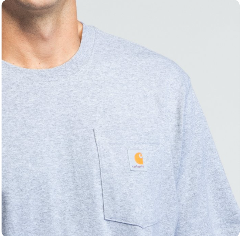 Carhartt® Workwear Pocket Crewneck T-Shirt – Durable & Functional Everyday Essential