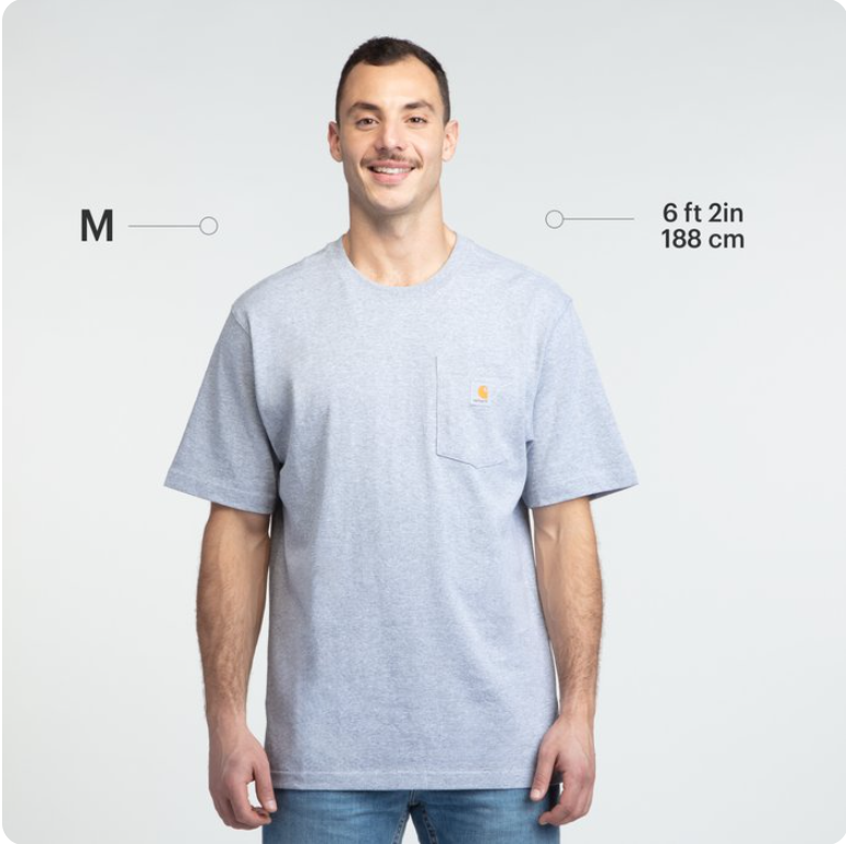 Carhartt® Workwear Pocket Crewneck T-Shirt – Durable & Functional Everyday Essential