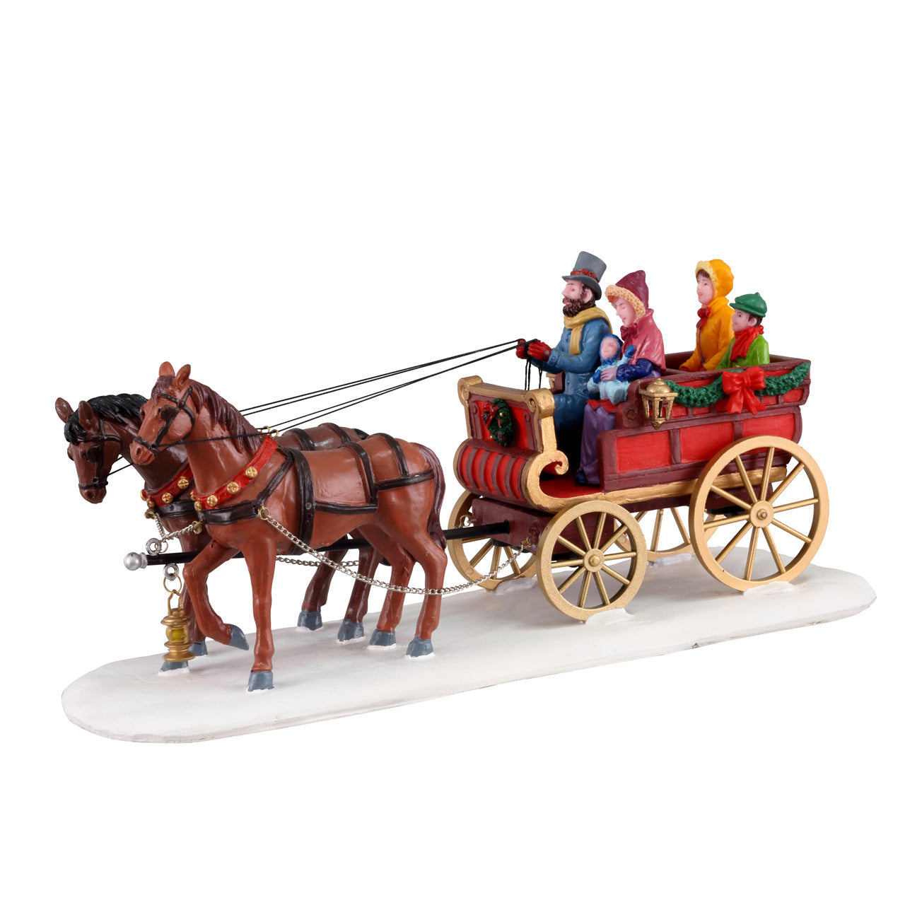 Carriage Cheer Figurine