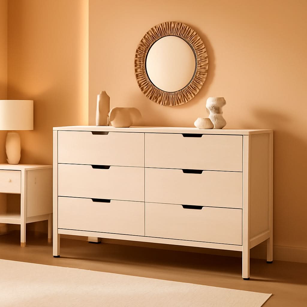 Carters Colby 6 Drawer Dresser For Nursery Solid Pinewood