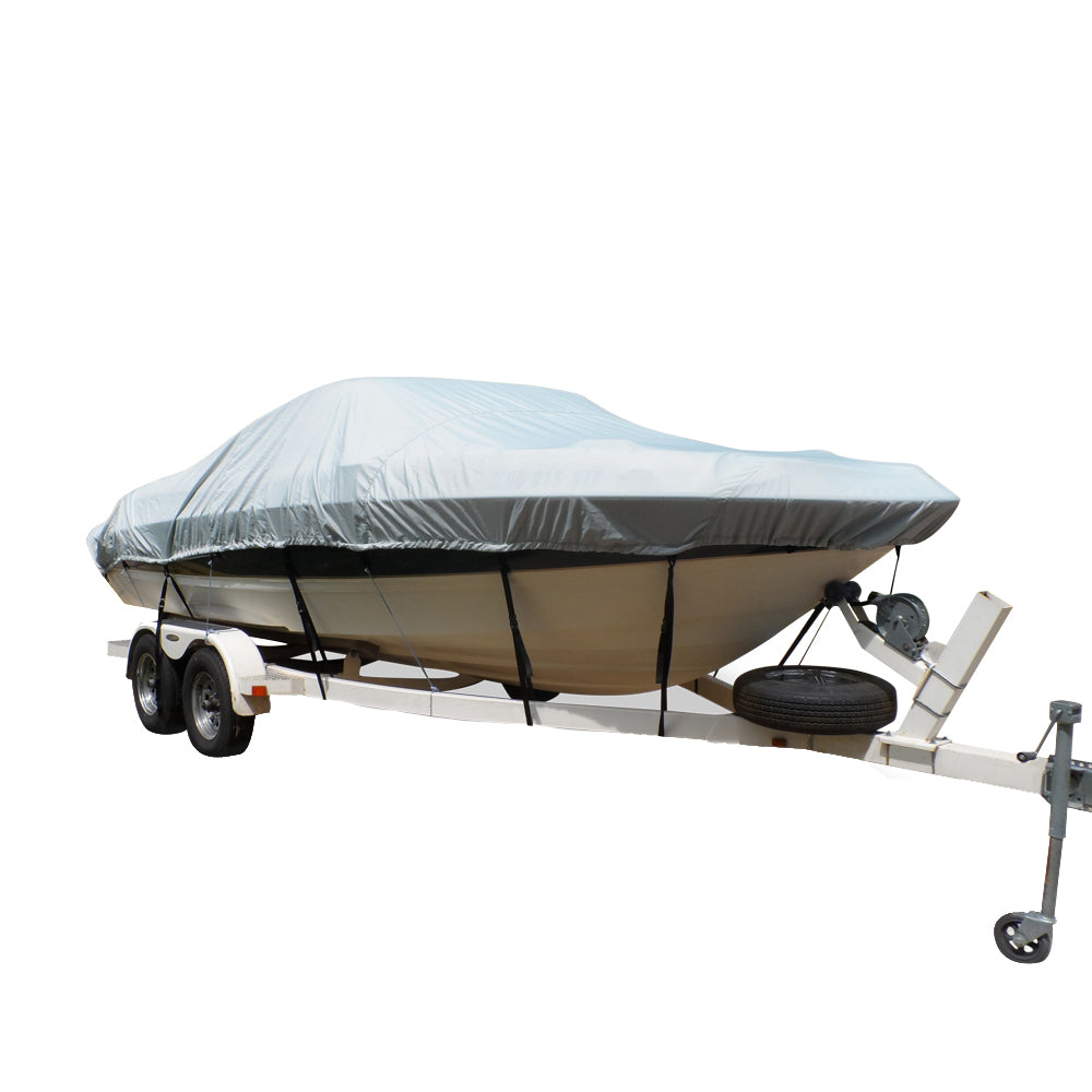 Carver Flex-Fit&trade; PRO Polyester Size 11 Boat Cover f/V-Hull Center Console Fishing