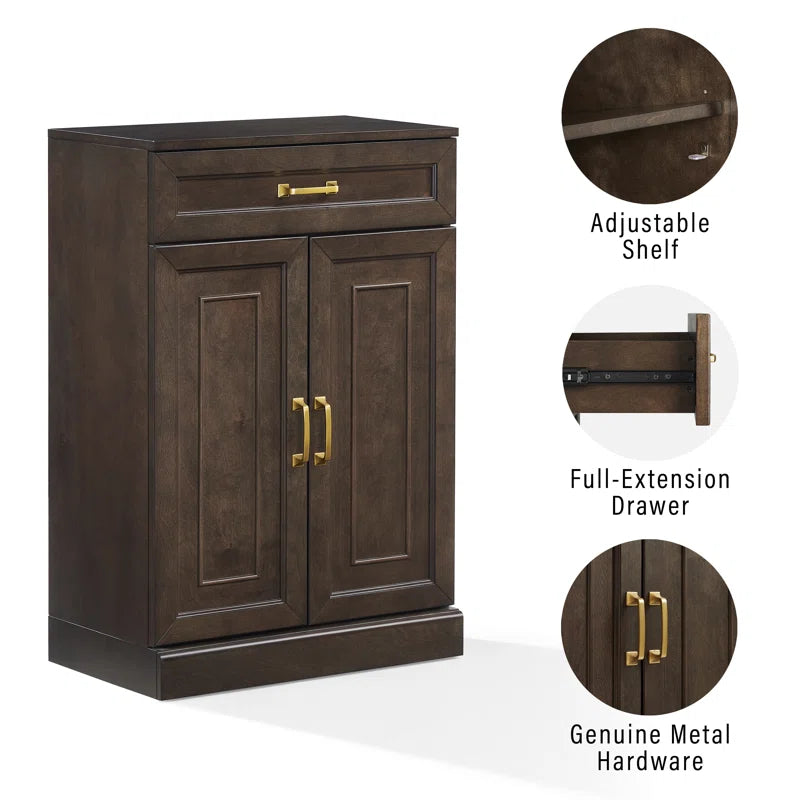 Casner Modular Accent Cabinet With Adjustable Shelf
