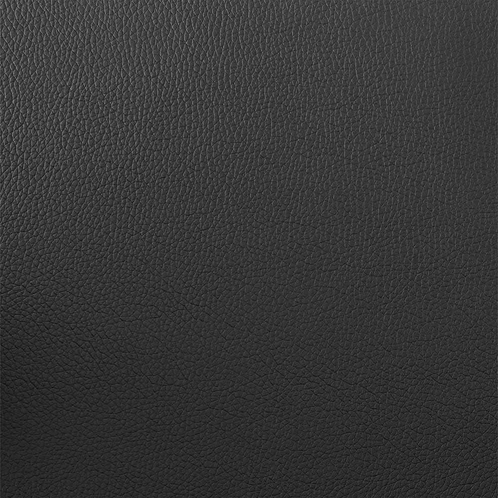 Cassie Dining Chair Black Faux Leather Walnut Wood
