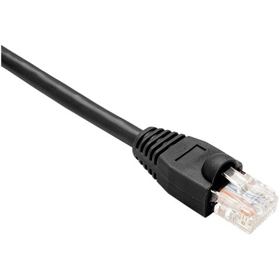 Cat5e Shielded Ethernet Cable 100ft - STP Snagless Patch Cable | UNC PC5E-100F-BLK-SH-S