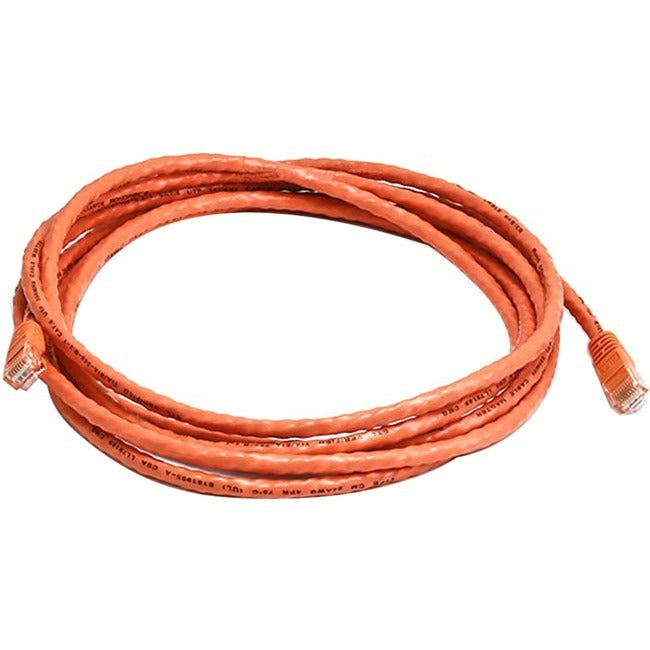 Cat6 24Awg Utp Ethernet Network Patch Cable_ 10Ft Orange MPR-3439