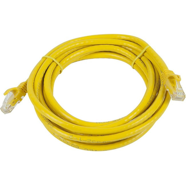 Cat6 Ethernet Patch Cable, 14Ft Yellow