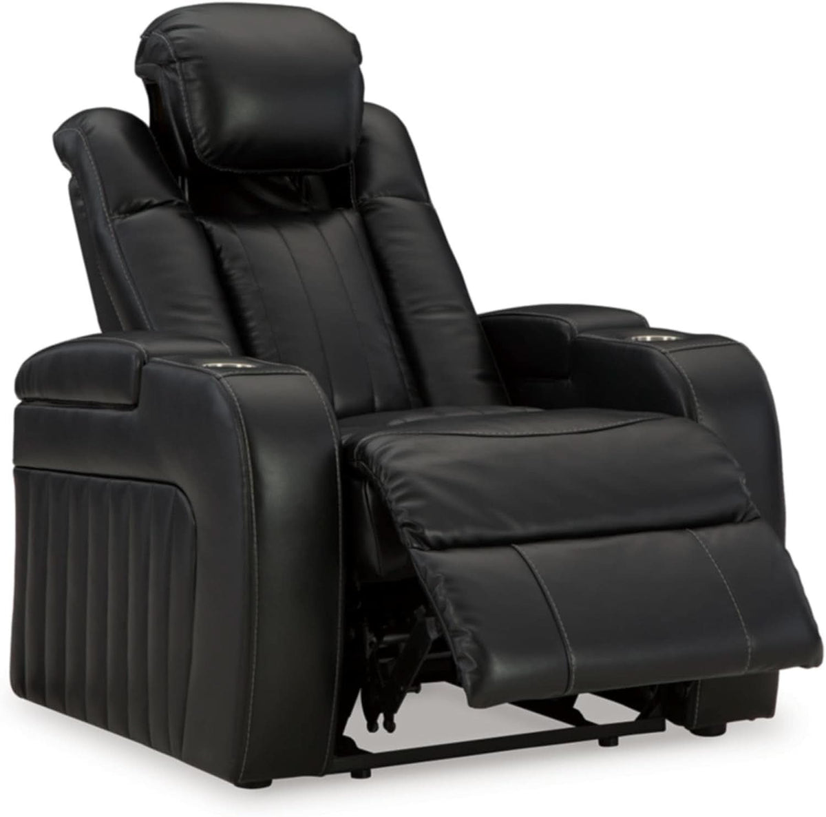 Caveman Den Power Recliner Chair Black With USB Ports