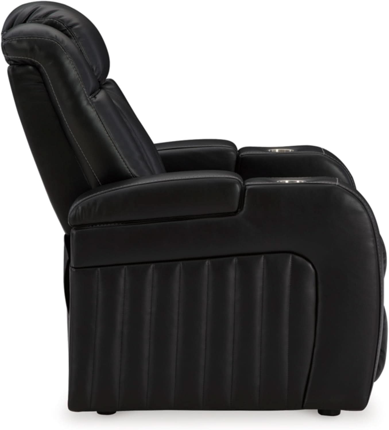 Caveman Den Power Recliner Chair Black With USB Ports
