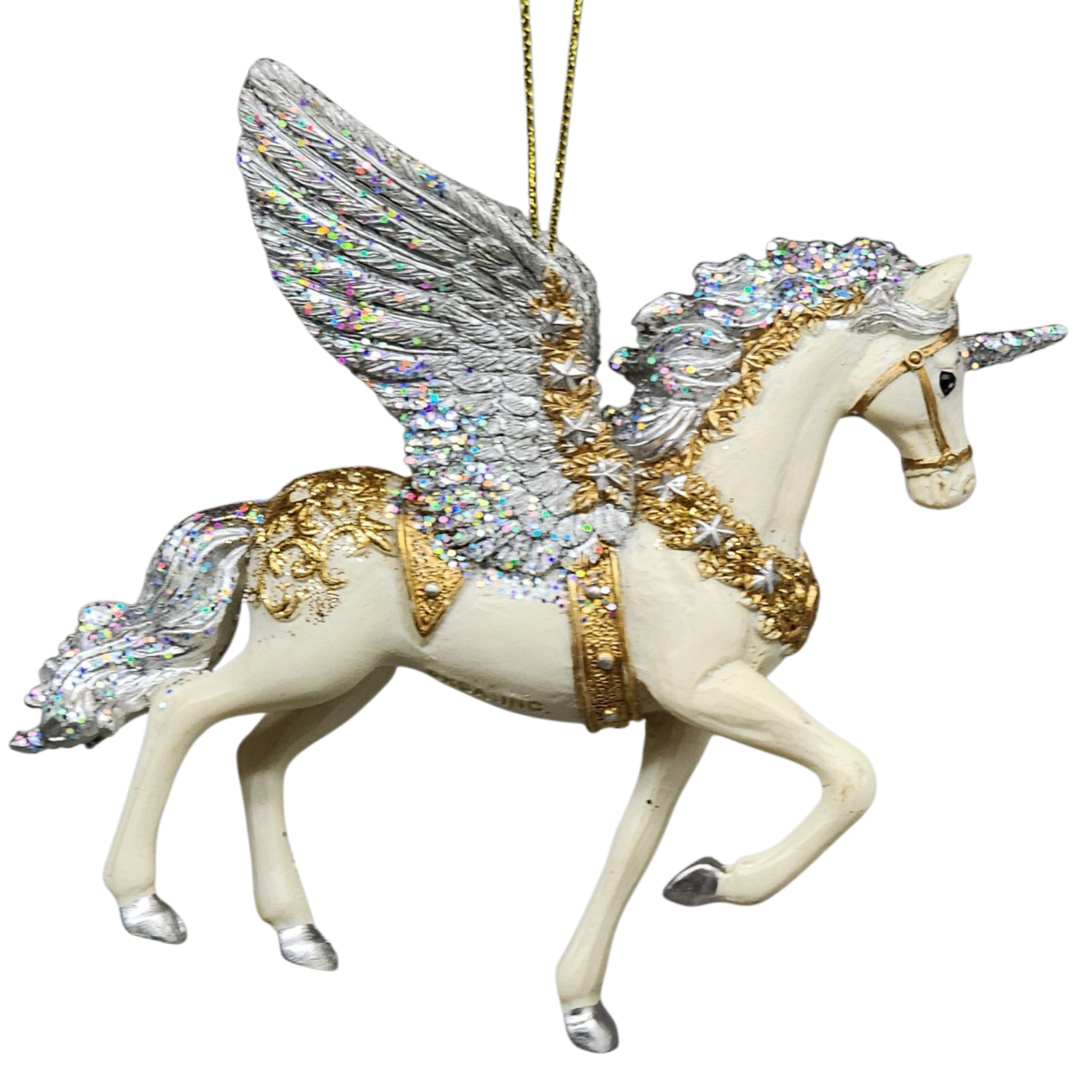 Celestial Pegasus Ornament - Approximately 5 Inches