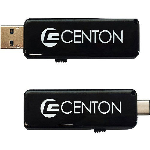 Centon 32GB USB 3.0 OTG Pro Flash Drive Fast Transfer Black