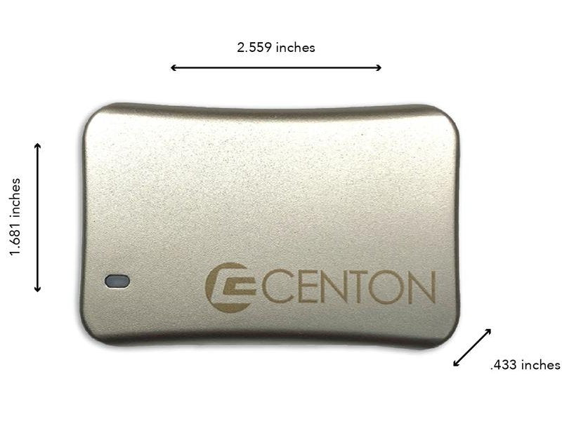 Centon 480GB External SSD USB 3.2 Gen 2 Fast Storage for Professionals