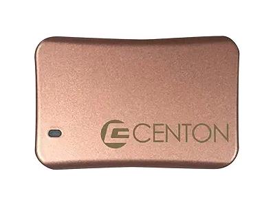 Centon 500GB External SSD USB-C 3.2 Gen 2 Rose Gold Metallic