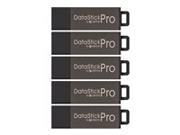 Centon 64GB USB 2.0 DataStick Pro 5-Pack Grey – Reliable Storage