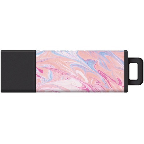 Centon 64GB USB 2.0 Datastick Pro2 Marble-BubbleGum – Reliable Portable Storage for Students & Professionals