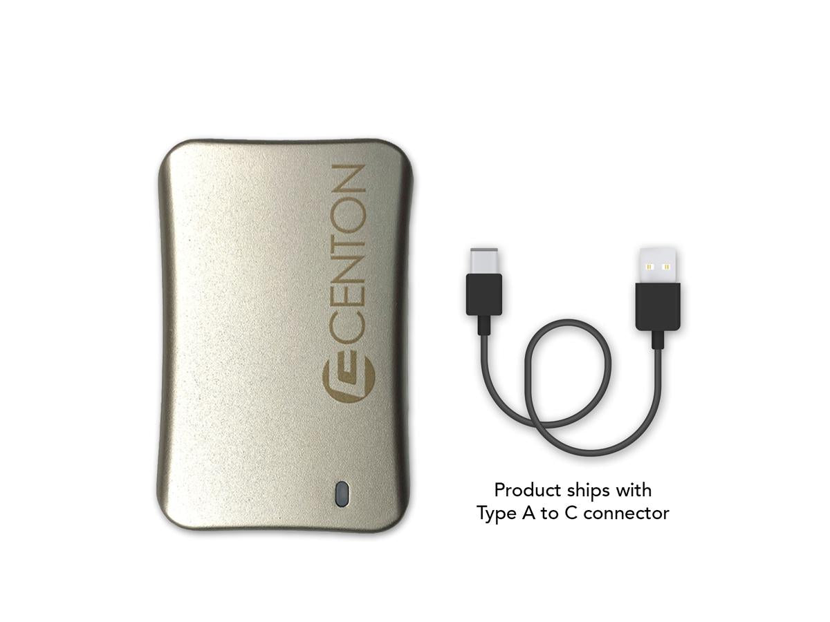 Centon 960GB External SSD SATA III M.2 2242 USB 3.2 Gen 2 for Professionals
