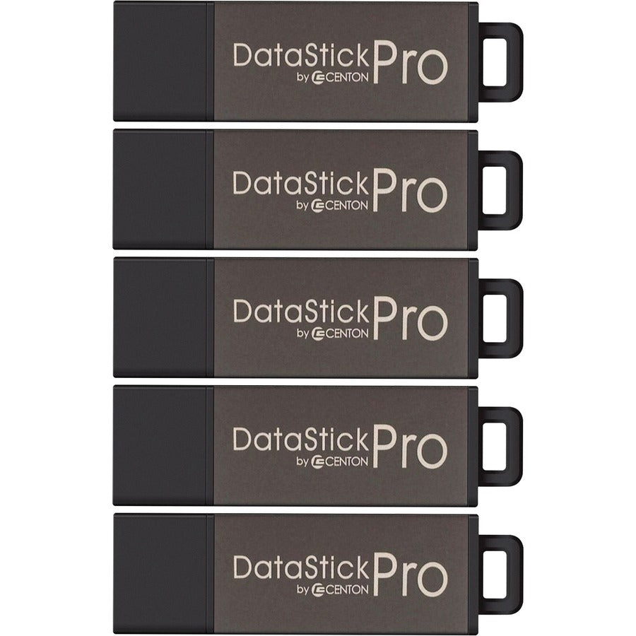 Centon DataStick Pro USB 2.0 Flash Drives S1-U2P5-8-5B