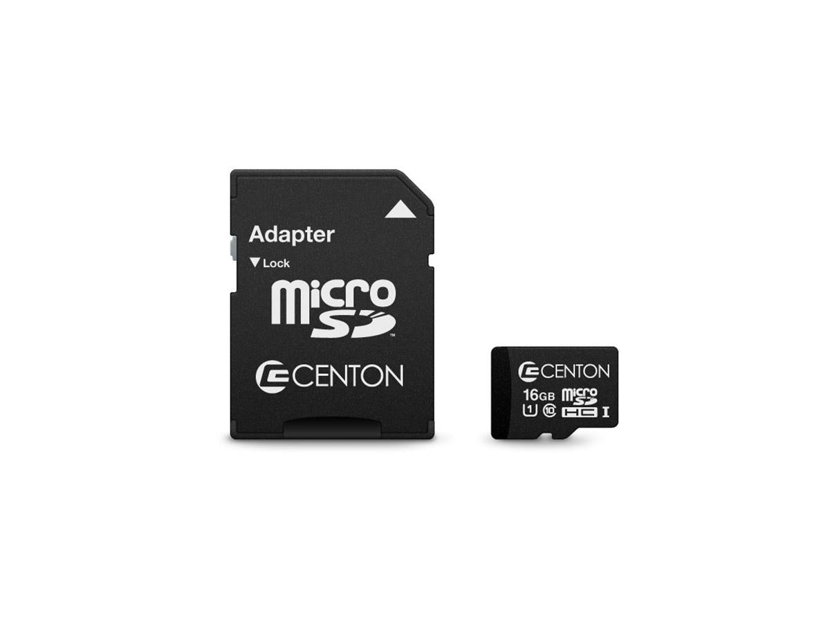 Centon TAA Compliant 16GB Micro SDHC Card UHS-I Class U1 for Professionals