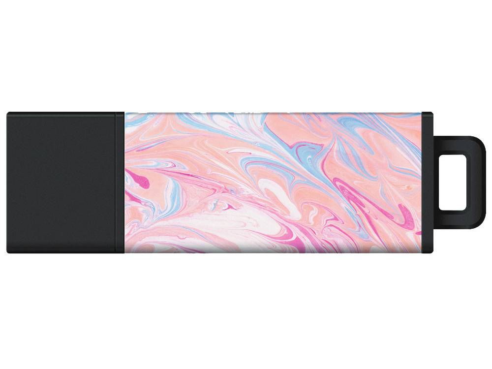 Centon USB 2.0 Datastick Pro2 16GB Marble-BubbleGum – Reliable Portable Storage for Students & Professionals