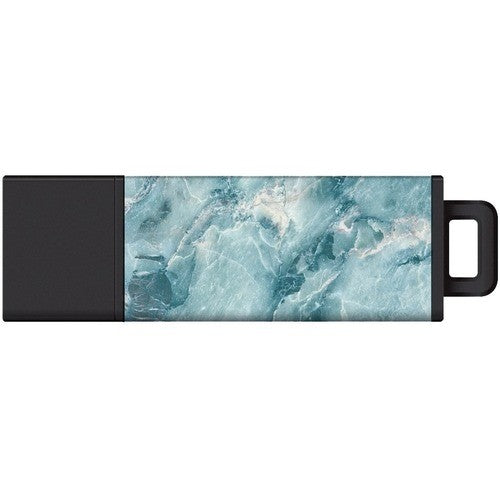 Centon USB 2.0 Datastick Pro2 8GB Marble-Aqua Portable Storage