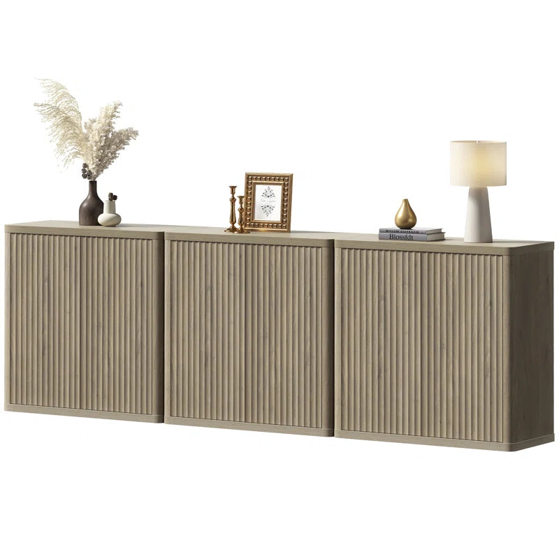 Cesiro 34.6 Inch Buffet Sideboard With Adjustable Shelves