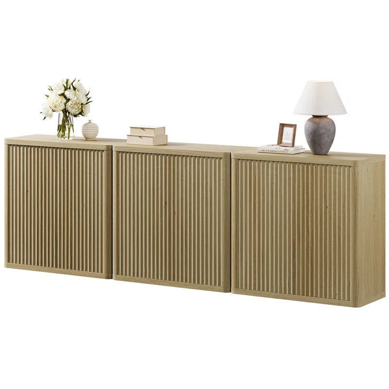 Cesiro 34.6 Inch Buffet Sideboard With Adjustable Shelves