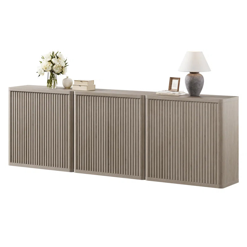 Cesiro 34.6 Inch Buffet Sideboard With Adjustable Shelves