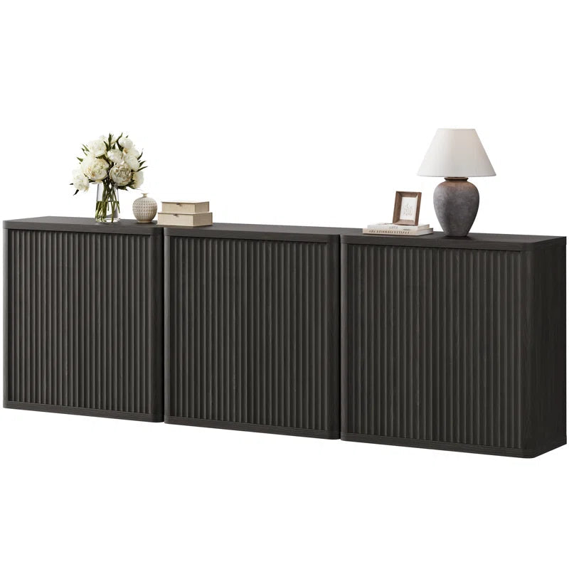 Cesiro 34.6 Inch Buffet Sideboard With Adjustable Shelves