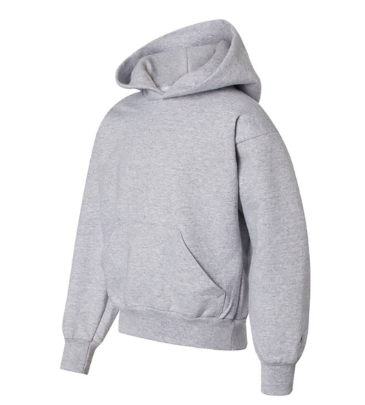 Champion® Eco Youth Hooded Sweatshirt – Sustainable Style, Legendary Comfort