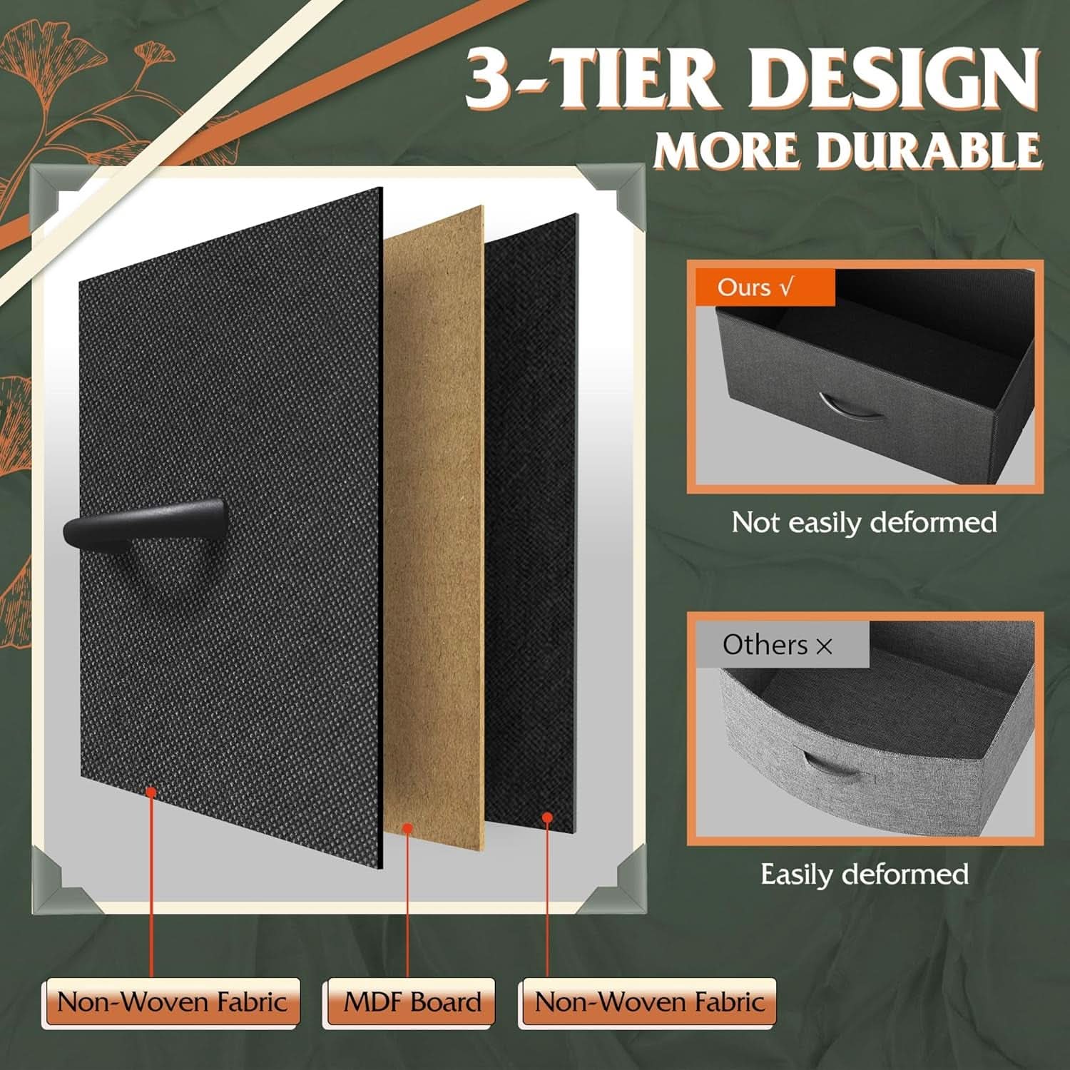 Charcoal Finish Dresser With 4 Drawers For Bedroom Storage
