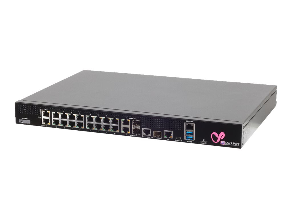 Check Point Quantum Spark 1800 - Security appliance - with 1 Year SandBlast (SNBT) Security Subscription Package and 5 Years CPAP-SG1800-SNBT-SS-PREMPRO-5Y