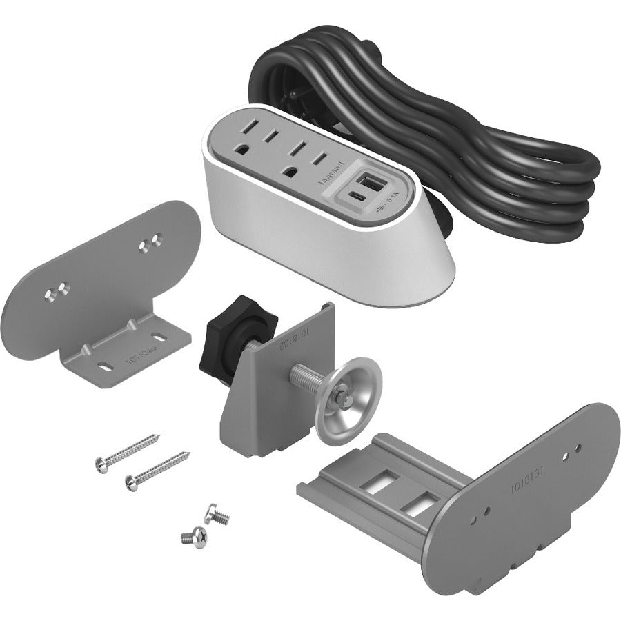 Chief Desktop Power Center - Desktop Tabletop - White - 1 Pack