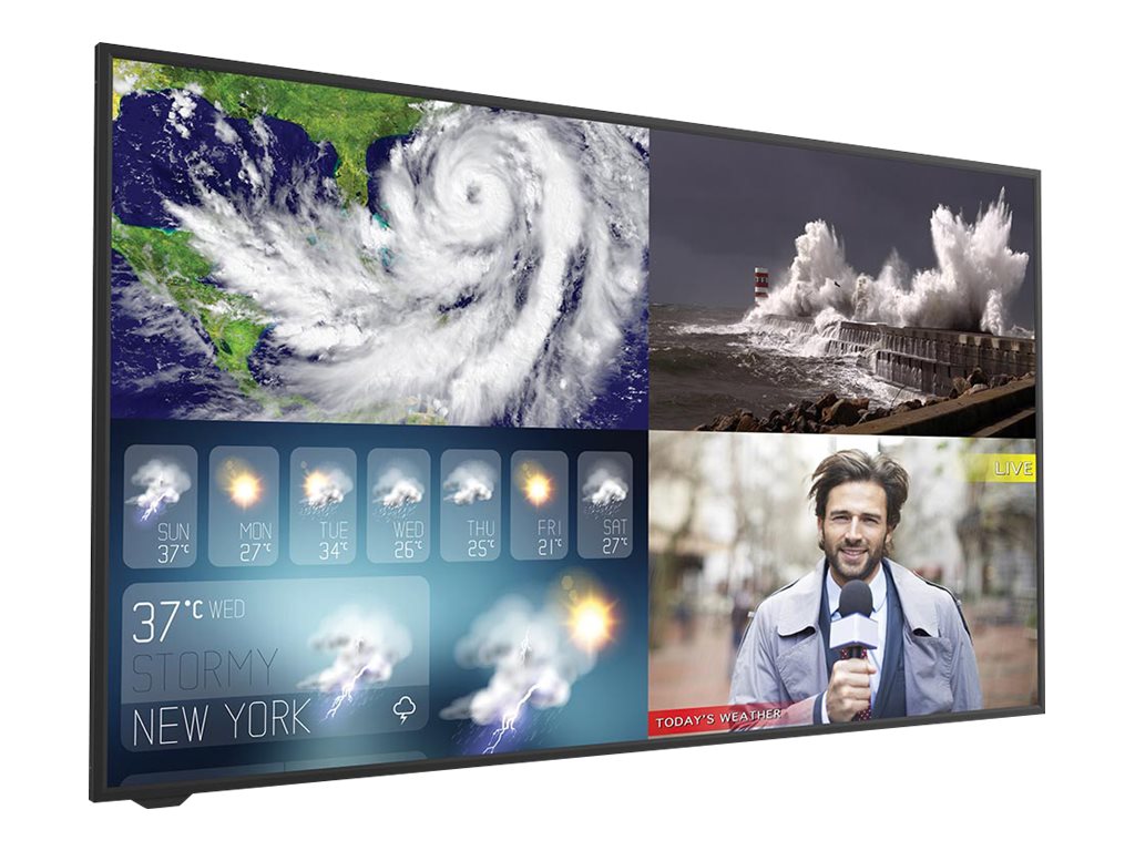 Christie SUHD753-L - 75 Diagonal Class Secure Series II LED-backlit LCD display - digital signage - 4K UHD (2160p) 3840 x 2160