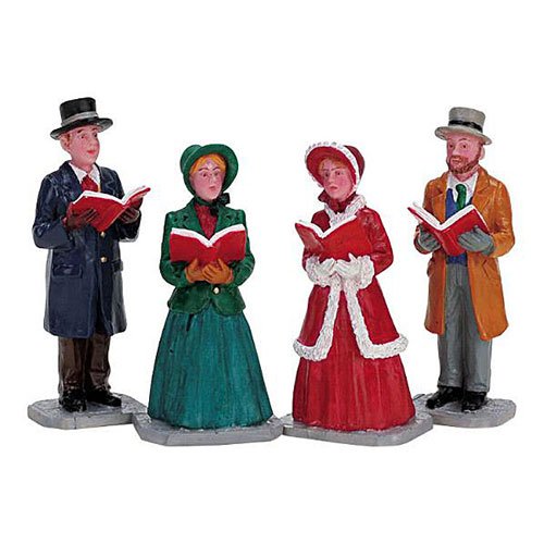 Christmas Harmony Carolers - 4 Piece Set