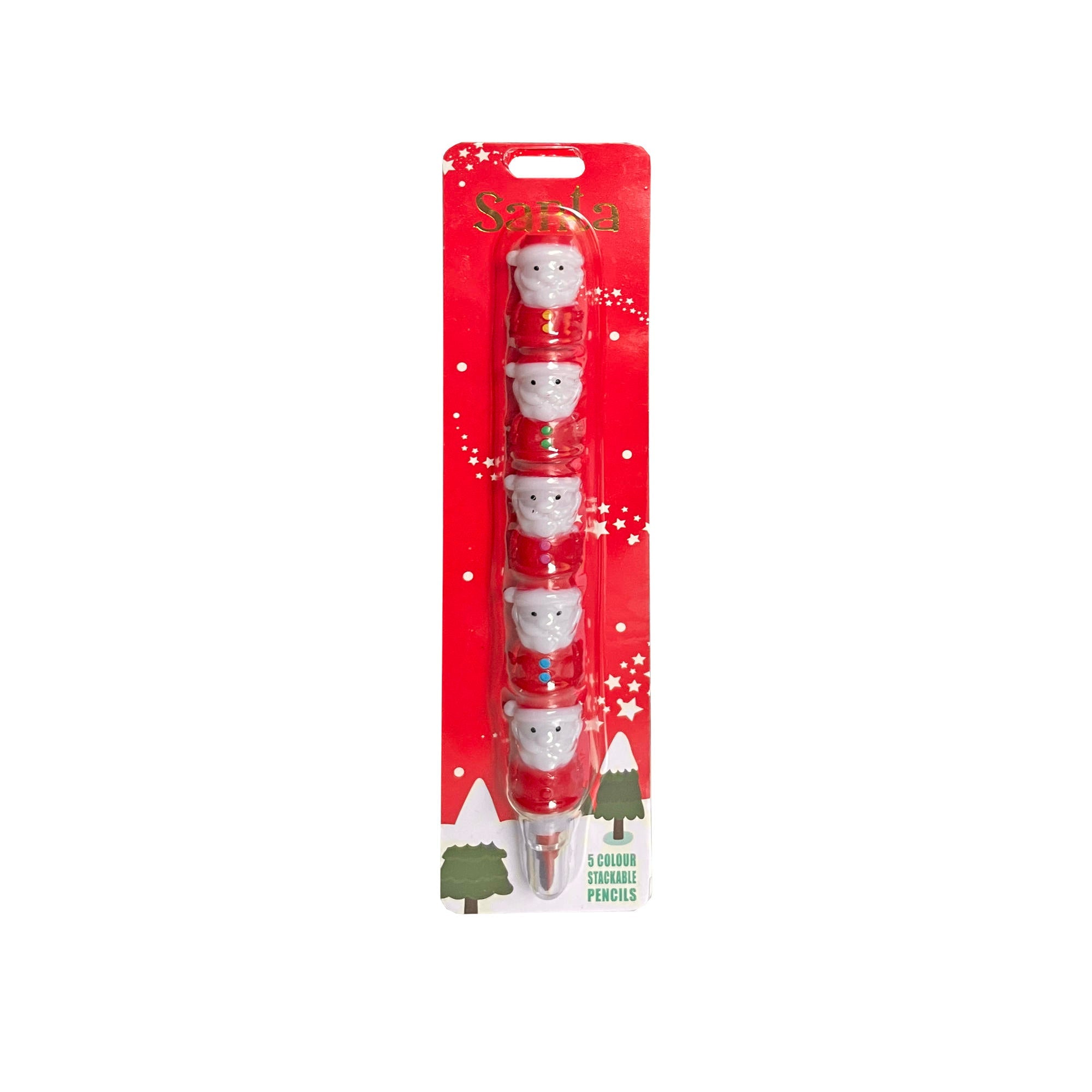 Christmas Storybook Pencil - Santa